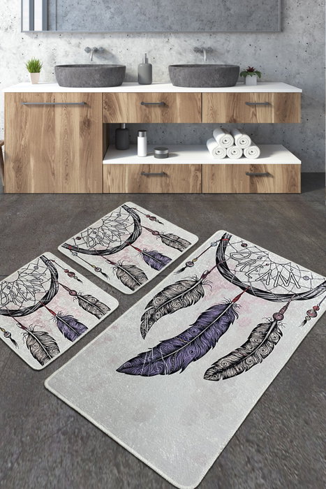 Mijölnir Juego de alfombrillas de baño Multicolor Parast Djt Mijölnir Juego de alfombrillas de baño Multicolor Parast Djt
